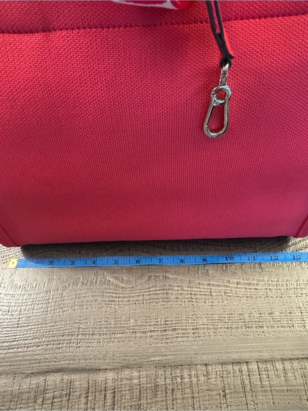 NWT
Karl Lagerfeld Large Pink Canvas Tote Adjustable Guitar Strap - Picture 2 of 9